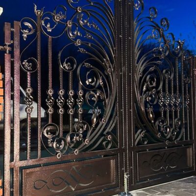 Modele Porti Fier Forjat